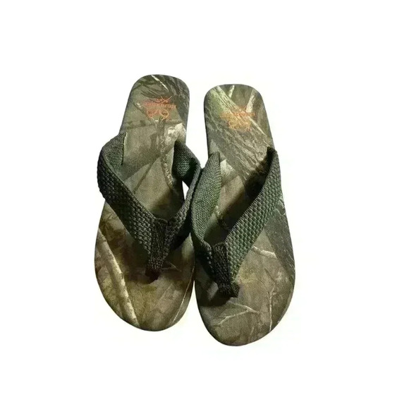 Realtree Camouflage Size 9 Women’s Flip Flops Sandals Real Tree Camo - Picture 9 of 9
